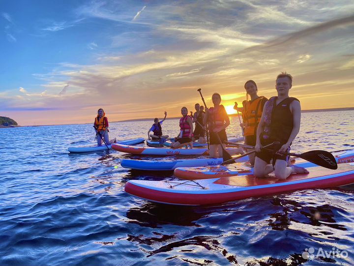 Прогулки на сапбордах в г. Чебоксары