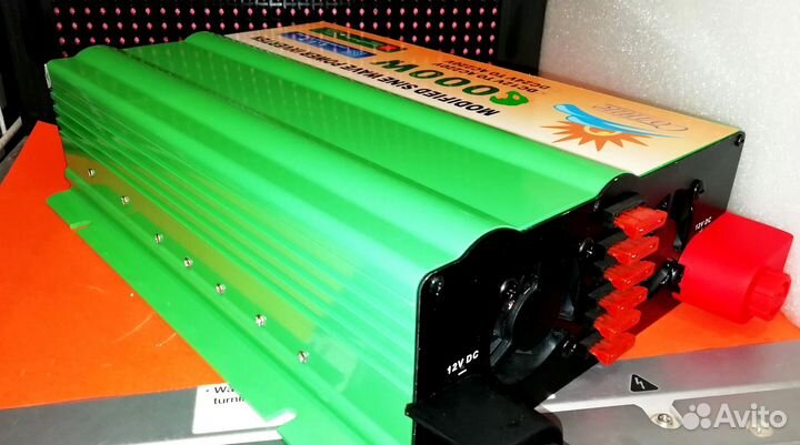 Инвертор преобразователь 12В \220В 6000 Вт