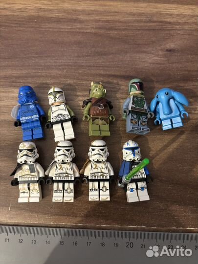 Lego star wars минифигурки