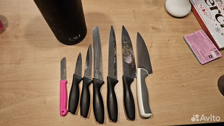 Ножи с подставкой