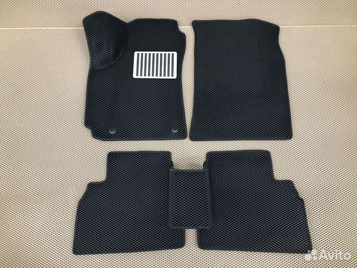 Коврики EVA (ева) Kia Seltos + подпятник