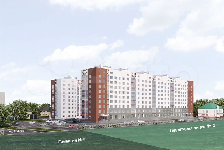 1-к. квартира, 34,7 м², 3/9 эт.