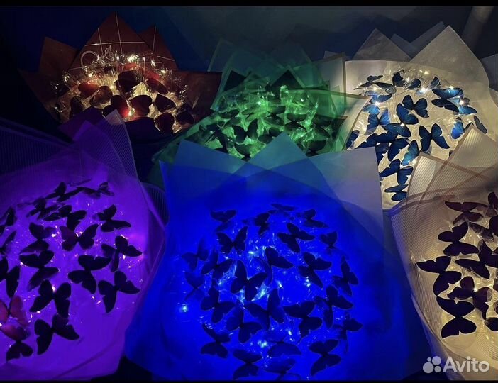 Букет из бабочек