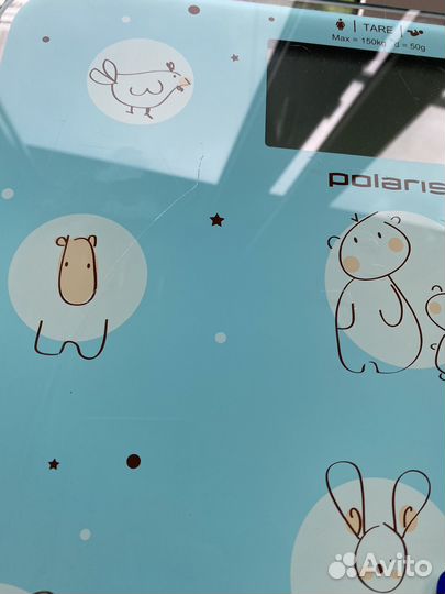 Весы напольные электронные polaris 150 кг
