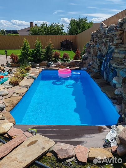 Бассейн 7*3*1,5 с комплектом оборудования