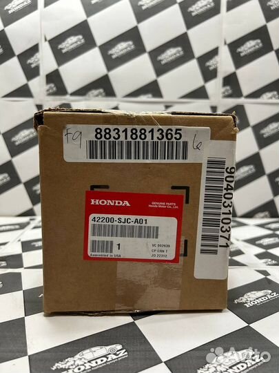 Задний подшипник ступицы Honda Ridgeline