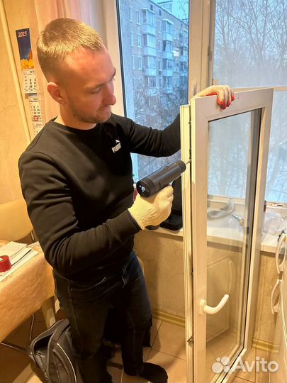 Ремонт пластиковых окон, Уплотнитель, Регулировка