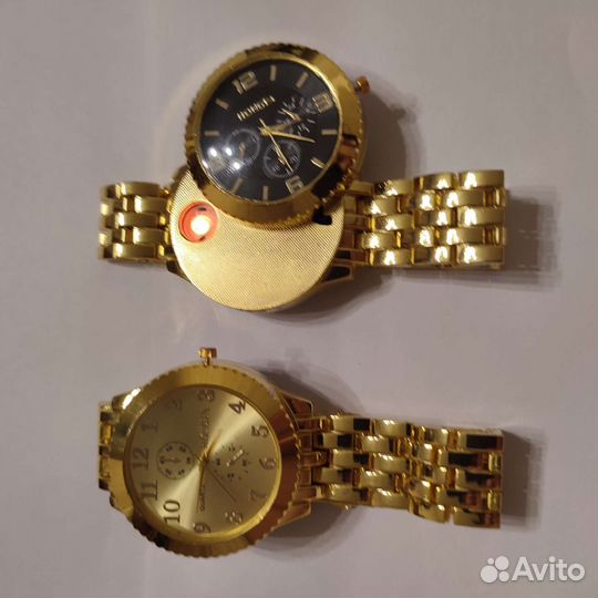 Зажигалка-часы мужские наручные - Ноngfa - 5 шт