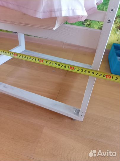 Детская кроватка на колесиках (кровать) люлька