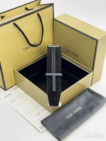 Ремень мужской кожаный Tom Ford