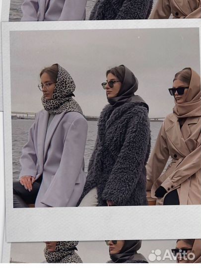 Косынка из экокожи