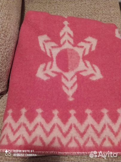 Одеяло дет. 100*120 см. Шерсть