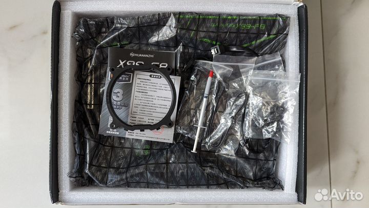 Материнская плата Huananzhi X99 F8 + Xeon E5 2666