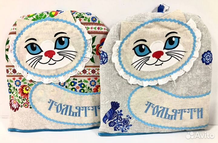 Символика Тольятти. Грелки. Тарелки. Колокольчики