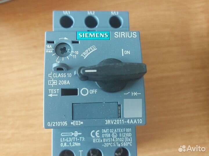Siemens 3RV2011-4AA10