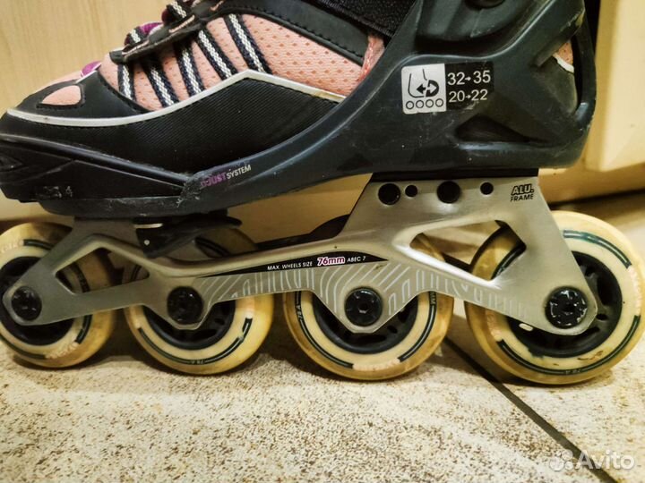 Ролики раздвижные 32-36