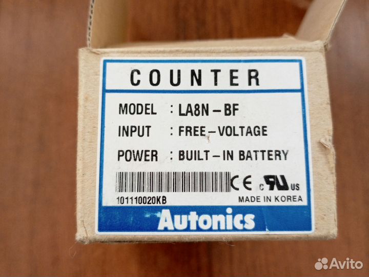 Счётчик импульсов Autonics LA8N-BF