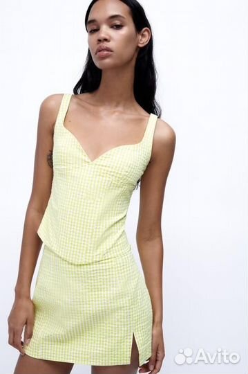 Топ юбка Zara S/M