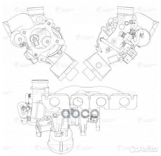 Турбокомпрессор Audi A4 (07) /A6 (C7) (11) /Q5