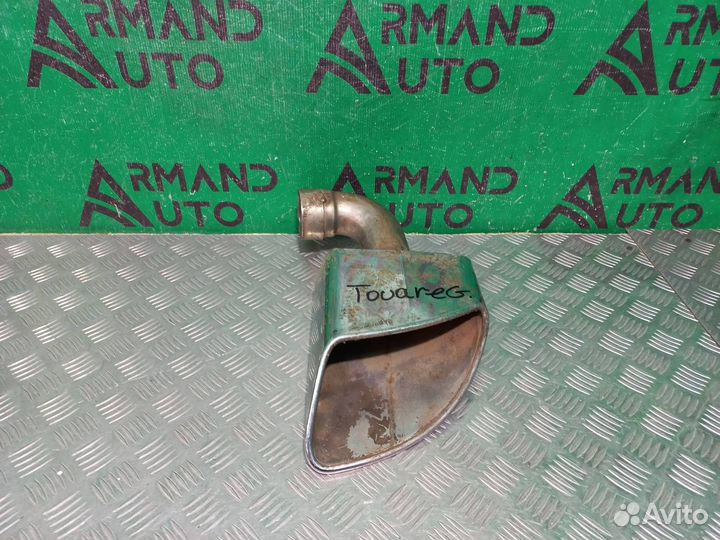 Насадка глушителя левая Volkswagen Touareg 2