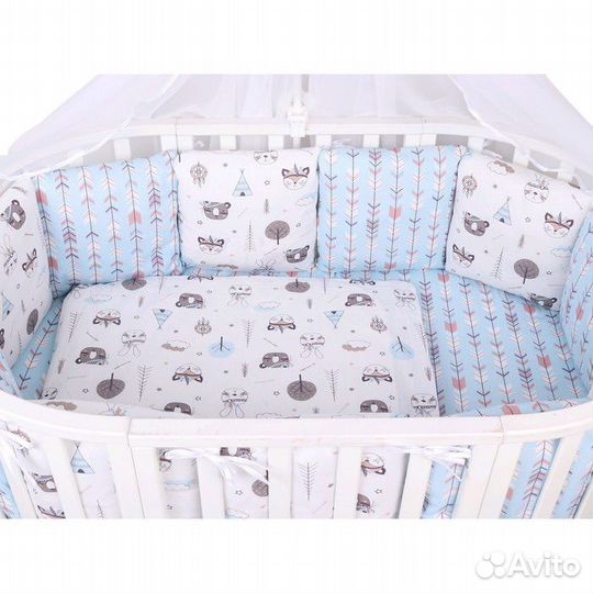 Бортики в кроватку новые
