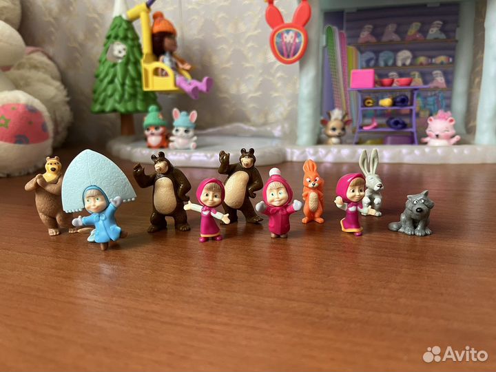 Коллекция киндер «Маша и Медведь»
