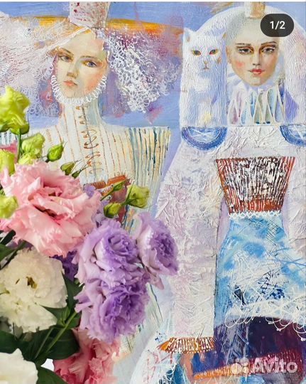 Интерьерная картина большая