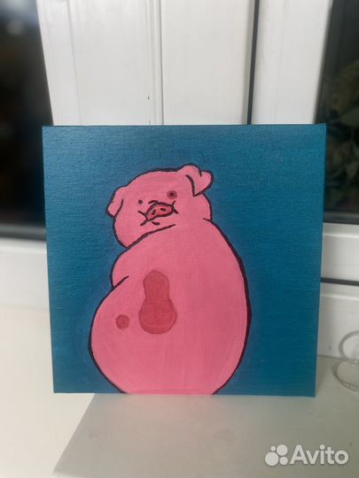 Картина акрилом