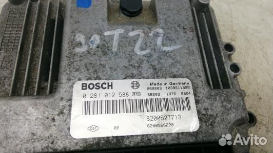 Блок управления двс renault laguna 2 (90T22PC01)