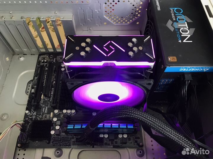 Fx-8350 + ASRock 970m pro3 + 8Gb + охлаждение