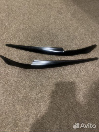 Реснички на фары lancer 10