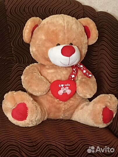 Большая мягкая игрушка медведь
