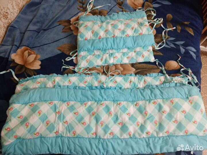 Бортики в детскую кроватку бу