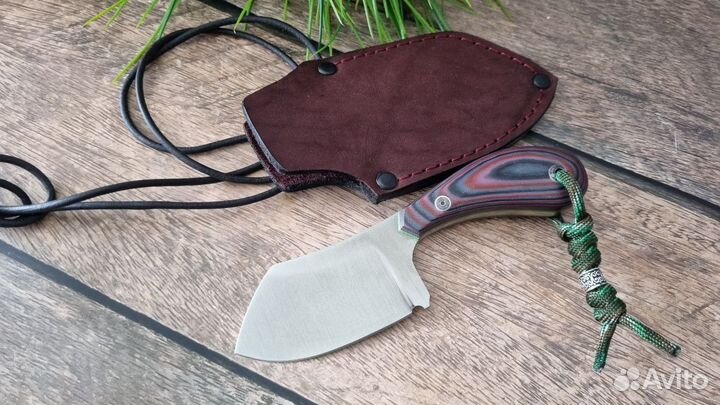 Нож шейный цельнометаллический 