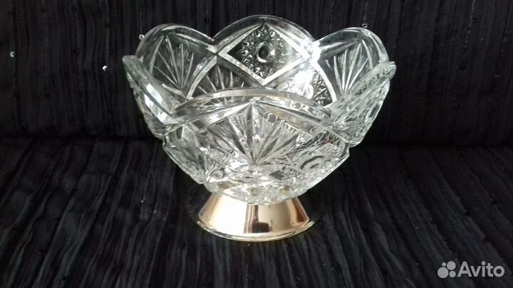 Салатники хрустальные СССР