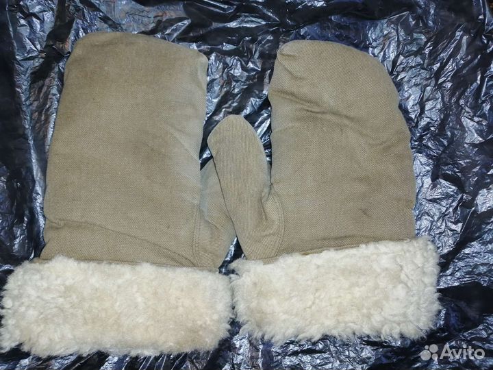 Рукавицы из овчины СССР