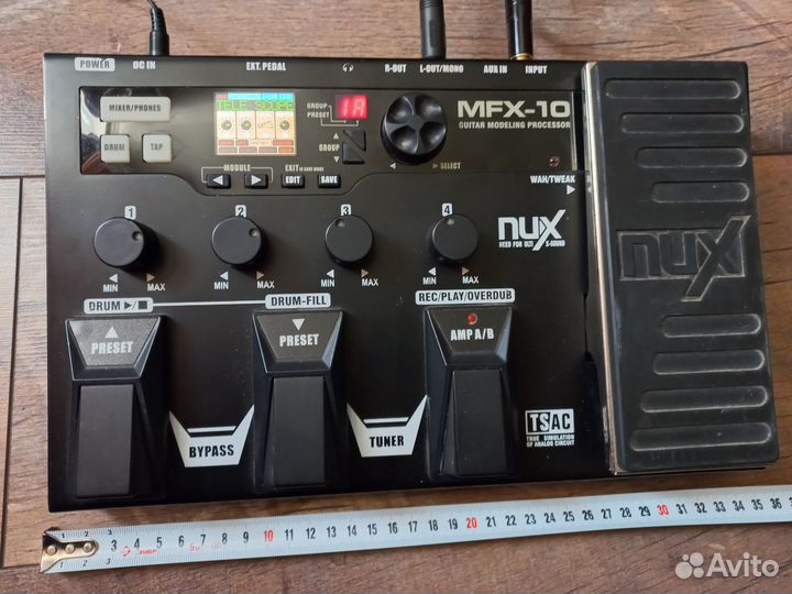 Гитарный процессор NUX-MFX-10