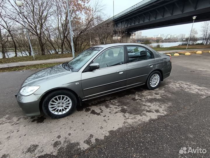 Honda Civic 1.6 AT, 2004, 253 000 км