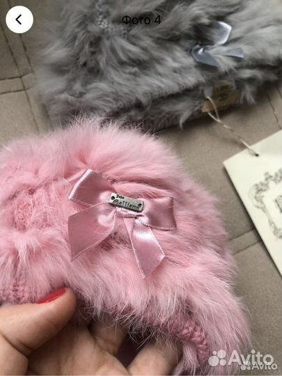 На осень шапка John Galliano 1,5- 3 года