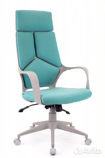 Кресло Everprof Trio Grey TM Ткань Бирюзовый