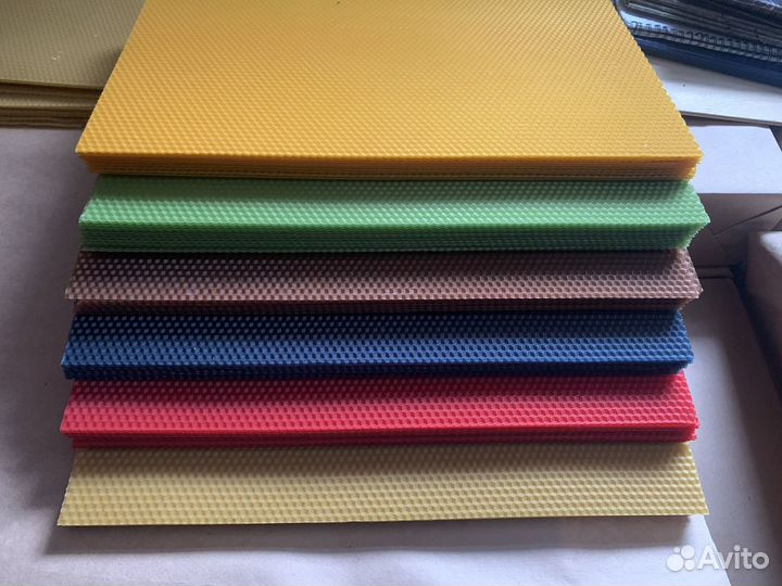 Вощина цветная