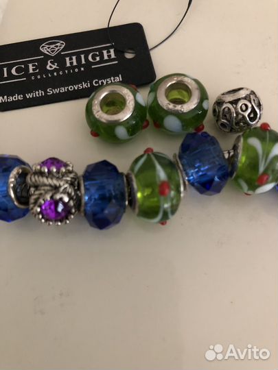 Шармы swarovski & ice high