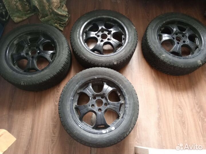 Колеса зимние на литых дисках