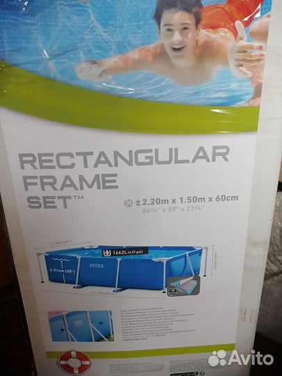 Каркасный бассейн intex