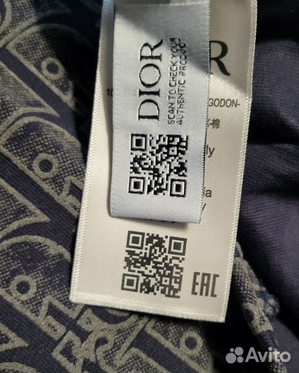 Футболка christian dior