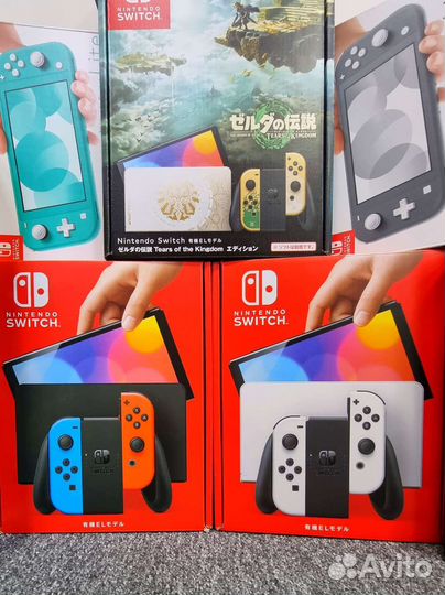 Nintendo Oled white/neon/zelda/splatoon/pokemon