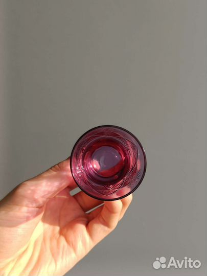 Стопки / рюмки СССР цветное стекло 75 мл