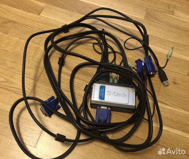 D-Link KVM-221 переключатель между пк