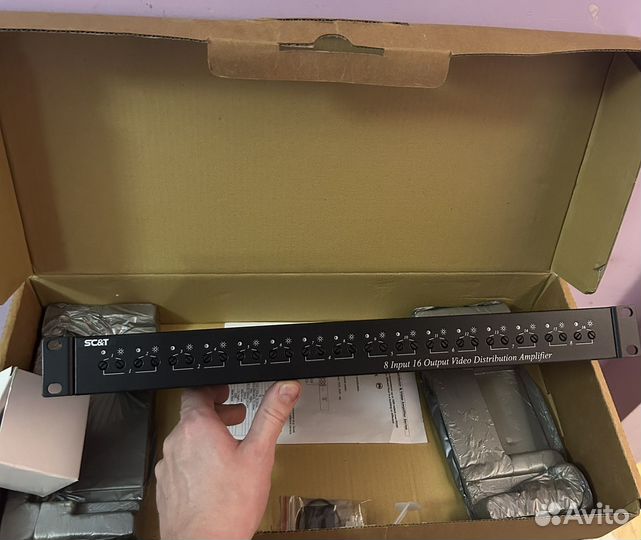 Распределитель видеосигнала cd816