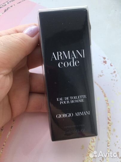 Giorgio Armani Code pour homme туалетная вода 15мл